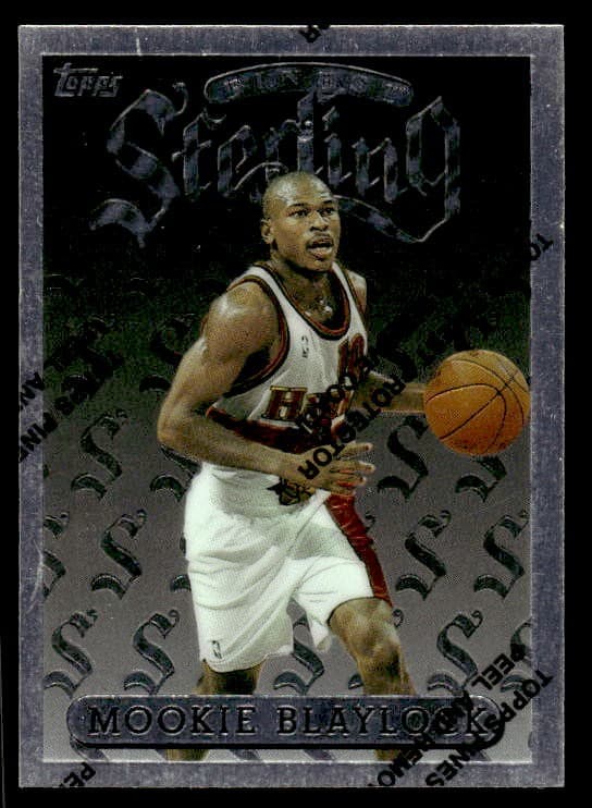 Mookie Blaylock 1996 Topps Finest 1996 Topps Finest silver