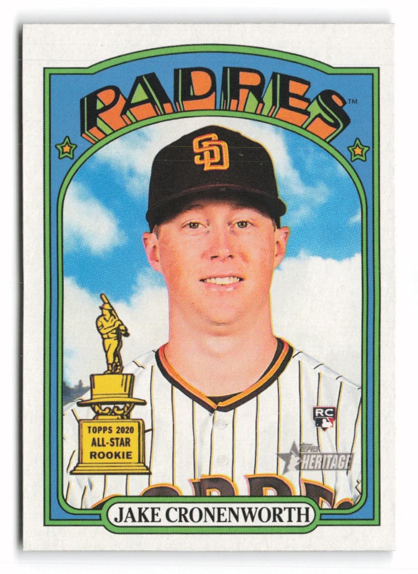 Jake Cronenworth San 2021 Topps Heritage 2021 Topps Heritage