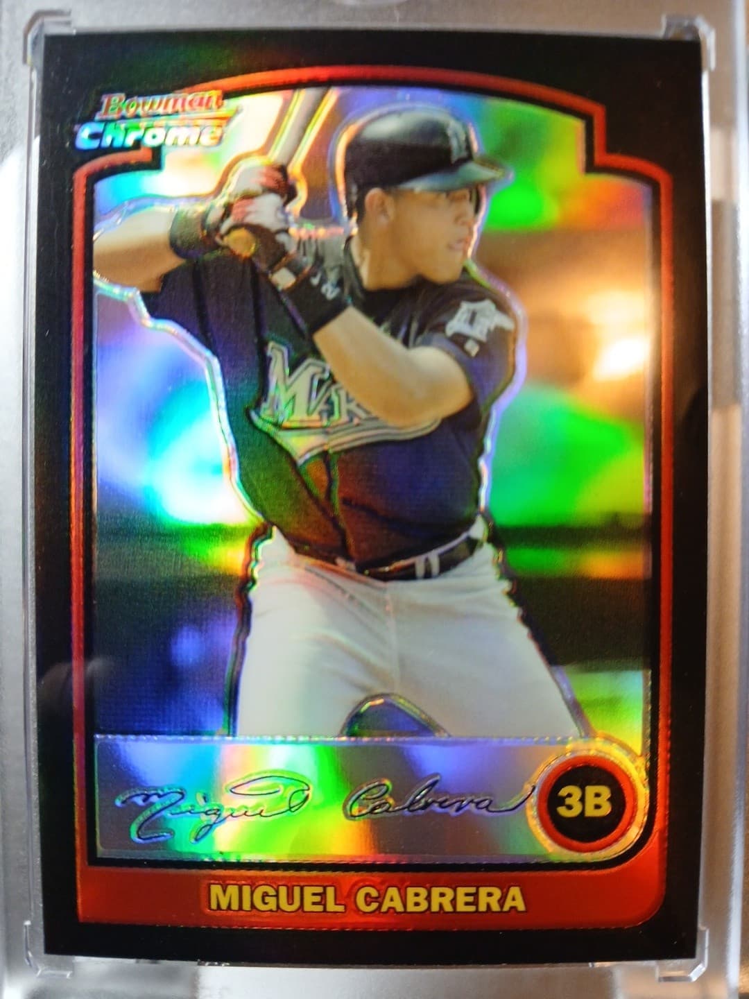 Miguel Cabrera 2003 Bowman Draft 2003 Bowman Draft refractor