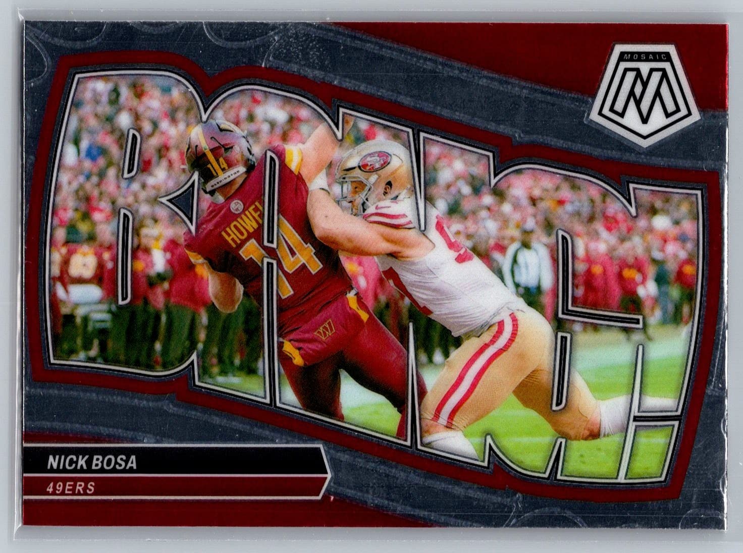 Nick Bosa Bang 2024 Panini Mosaic 2024 Panini Mosaic