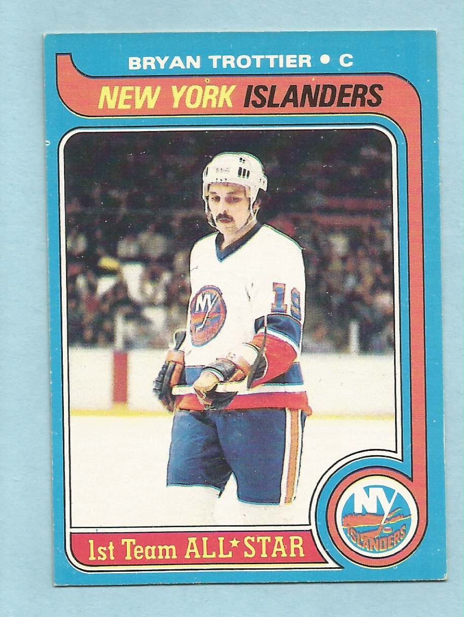 Bryan Trottier trading card