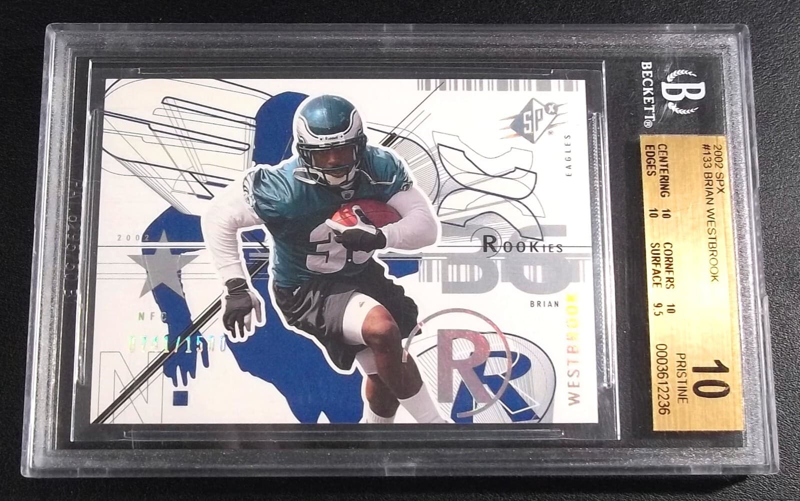 Brian Westbrook 2002 SPx