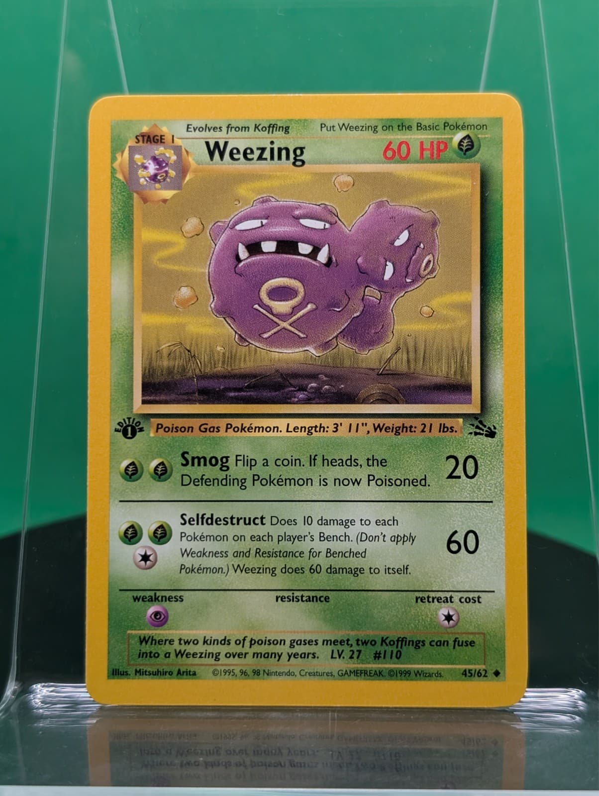 Weezing 1999 Fossil