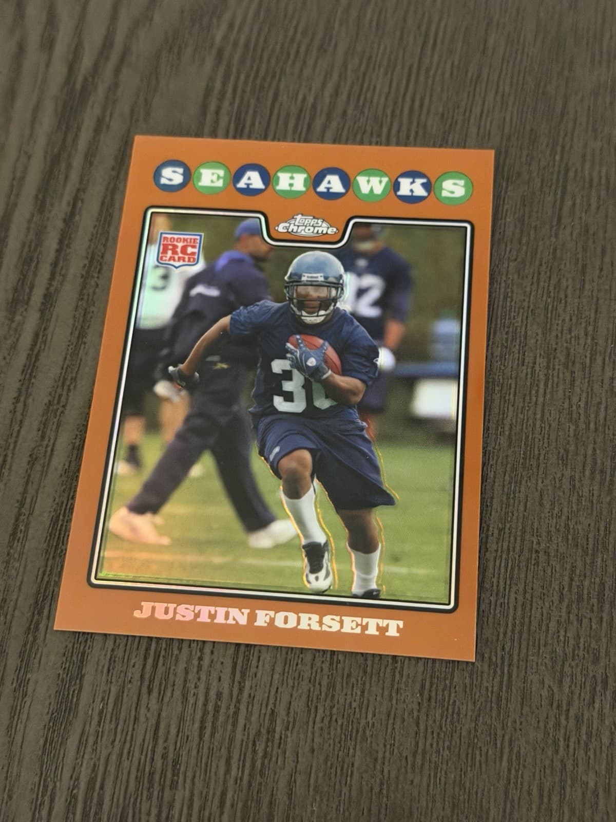 Justin Forsett 2008 topps
