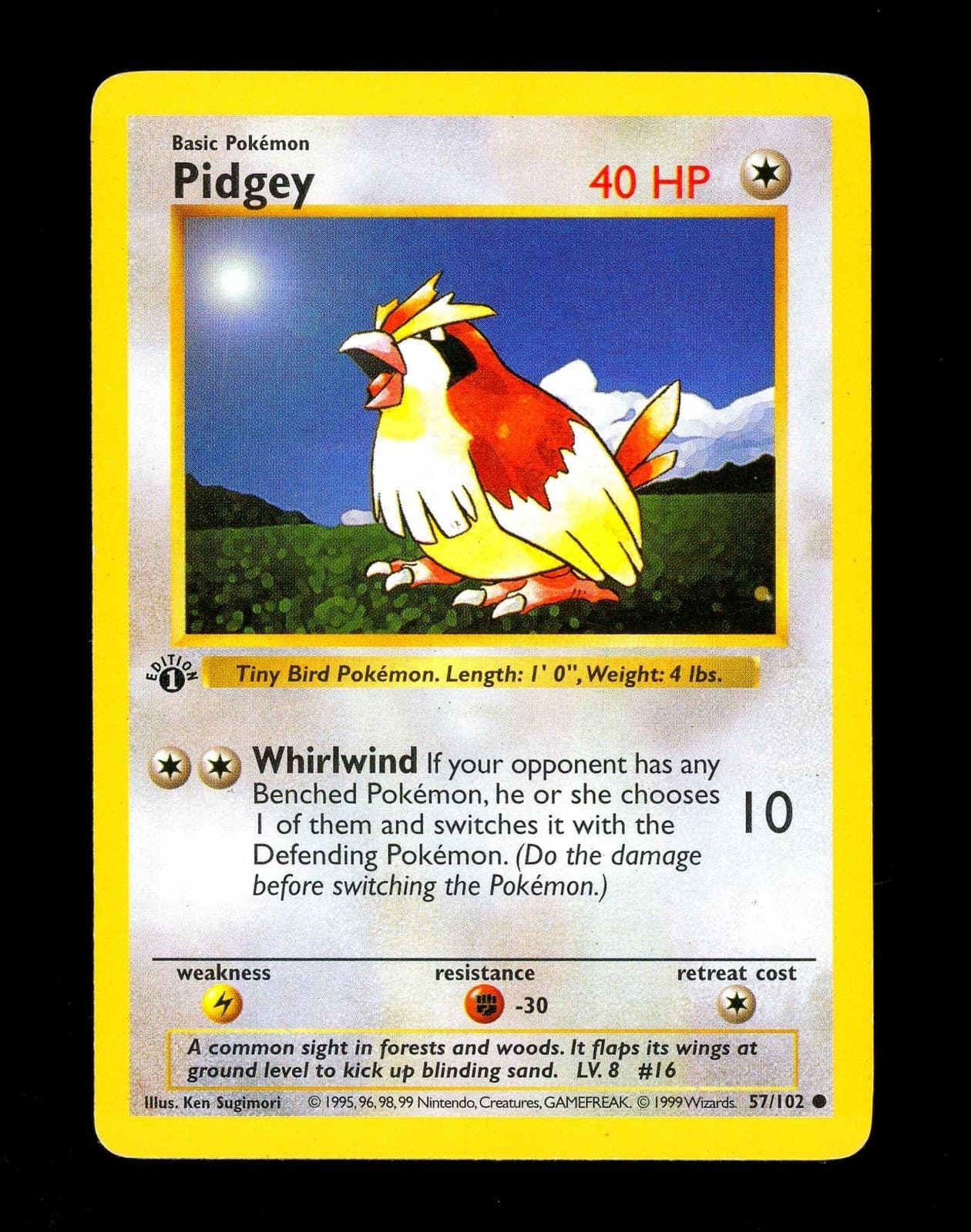 Pidgey 1995 Pokemon