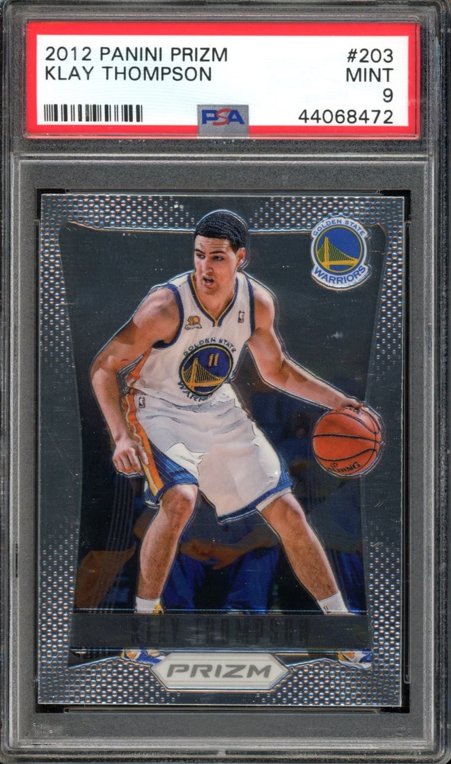 Klay Thompson 2012 panini