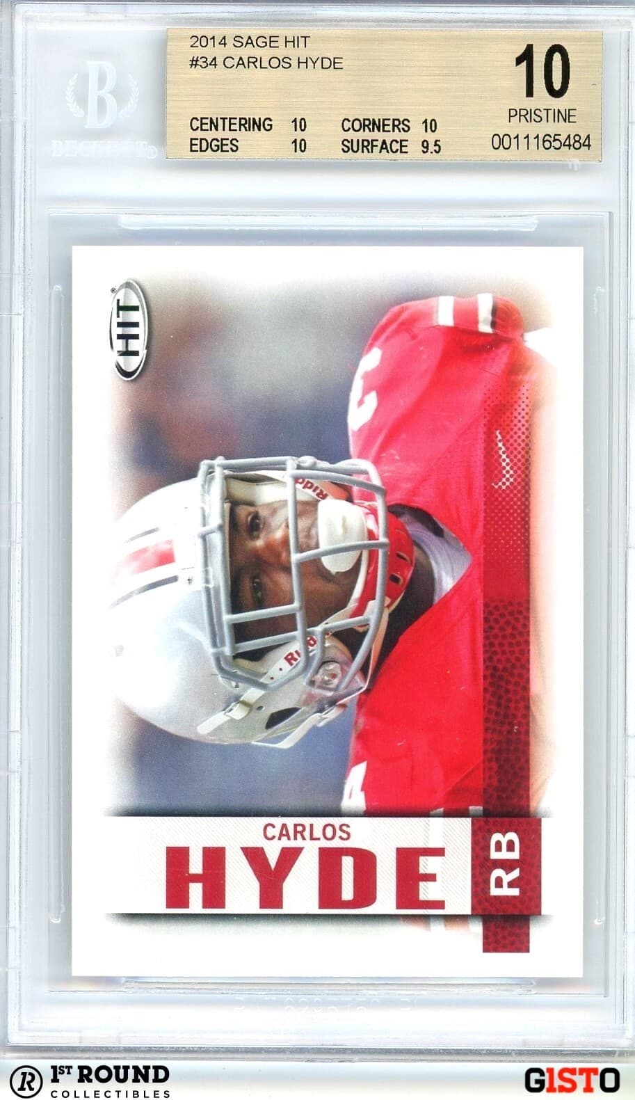 Carlos Hyde 2014 topps