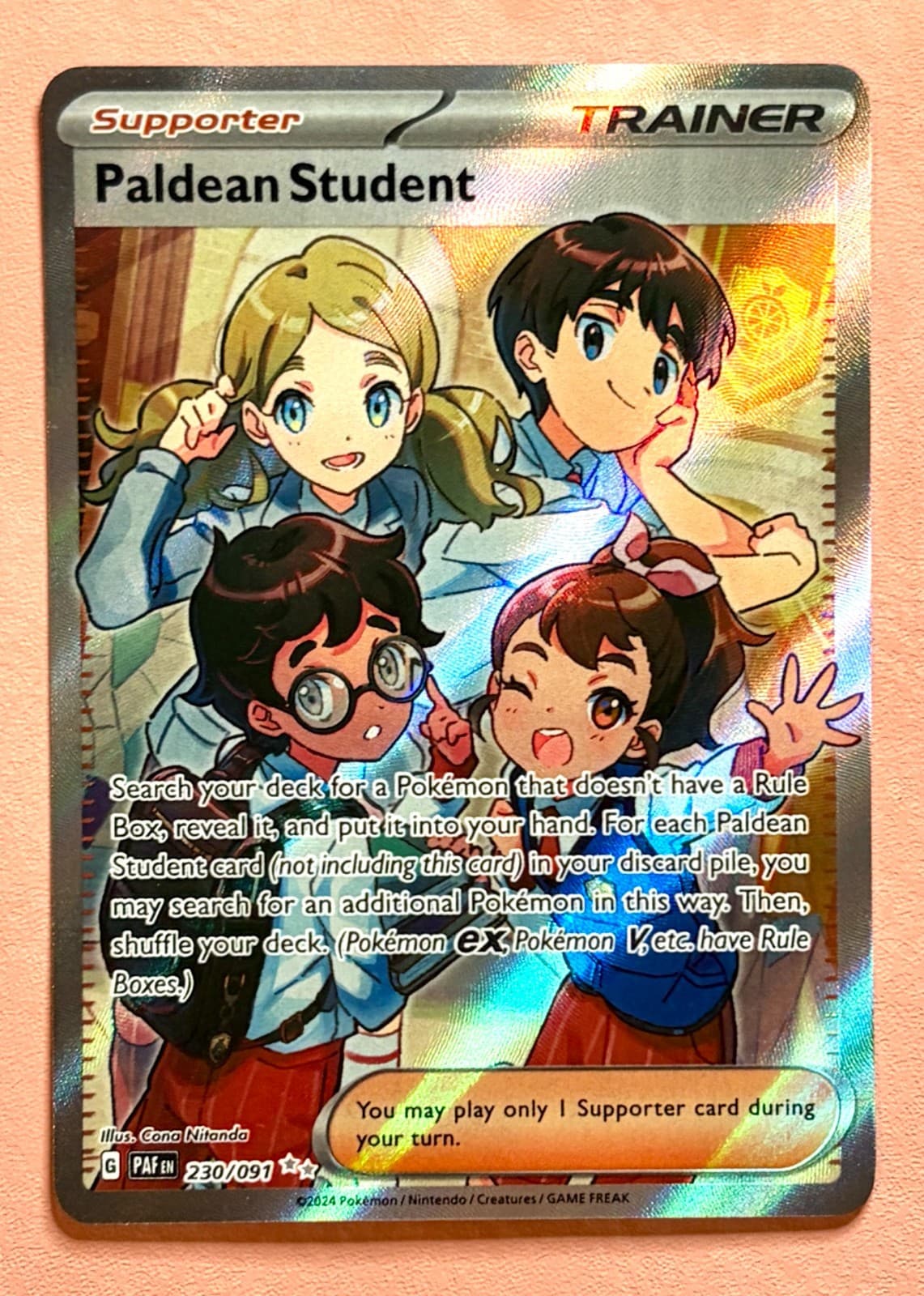 Paldean Student 2024 Pokemon