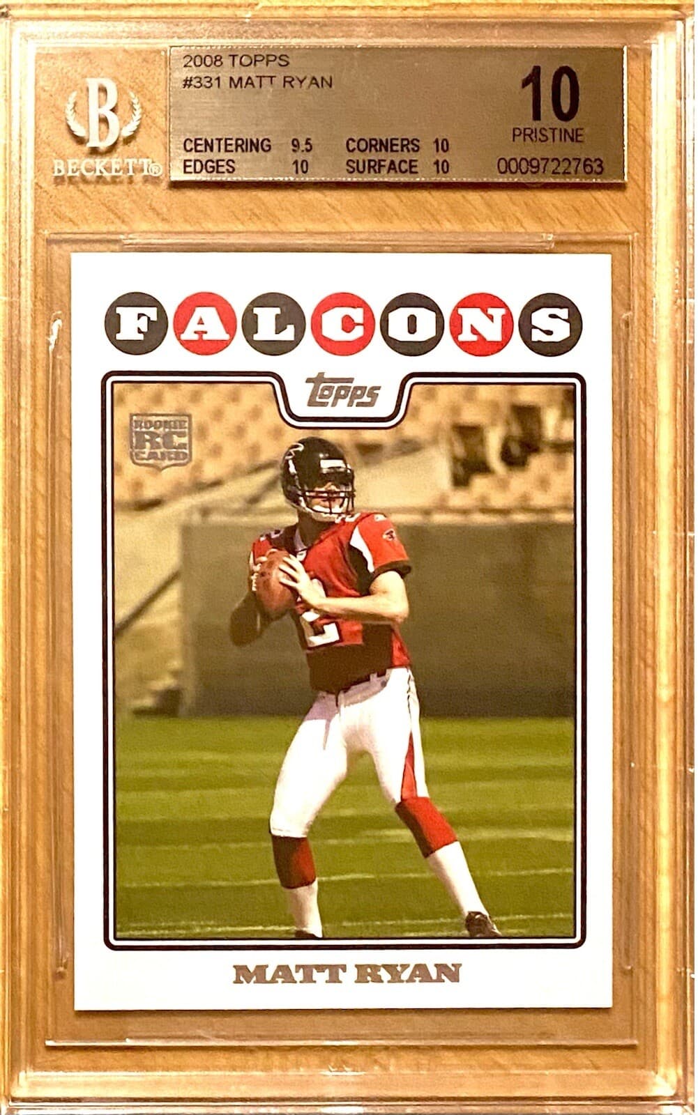 Matt Ryan 2008 topps
