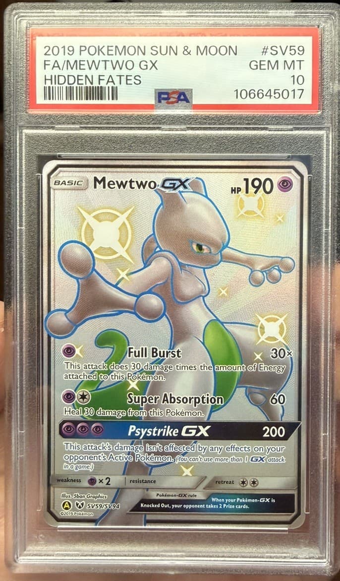 Mewtwo GX 2019 Sun