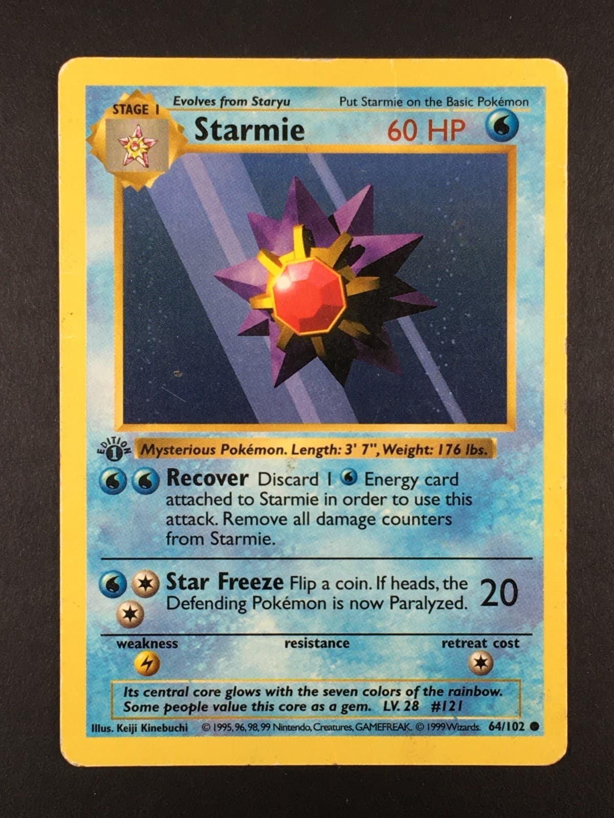 Starmie 1995 Pokemon