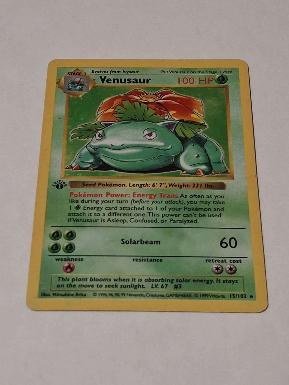 Venusaur 1995 Pokemon