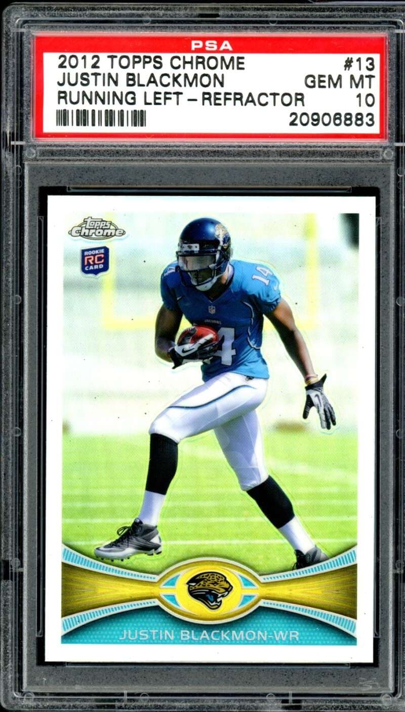 Justin Blackmon 2012 topps