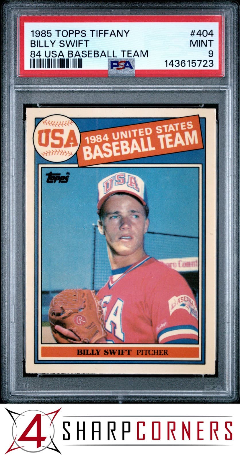 Billy Swift 1985 topps