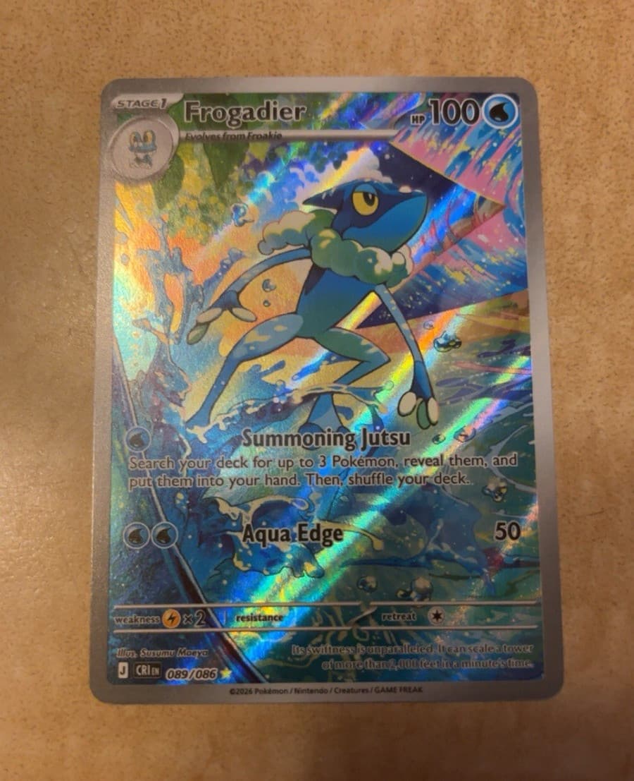 Frogadier 2026 Pokemon