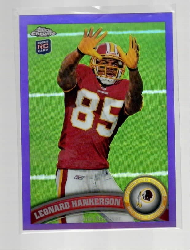 Leonard Hankerson trading card