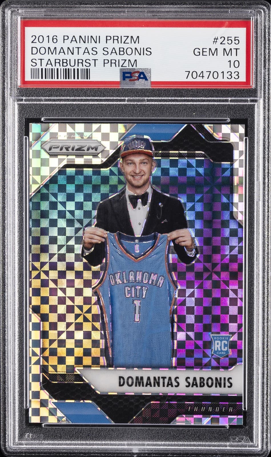Domantas Sabonis 2016 panini