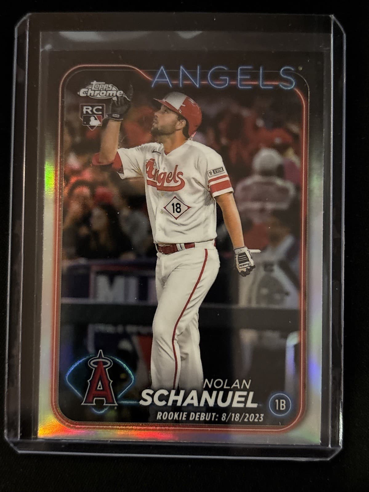 Nolan Schanuel 2024 topps Topps Chrome Update