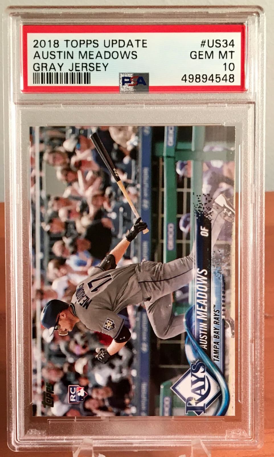 Austin Meadows 2018 topps