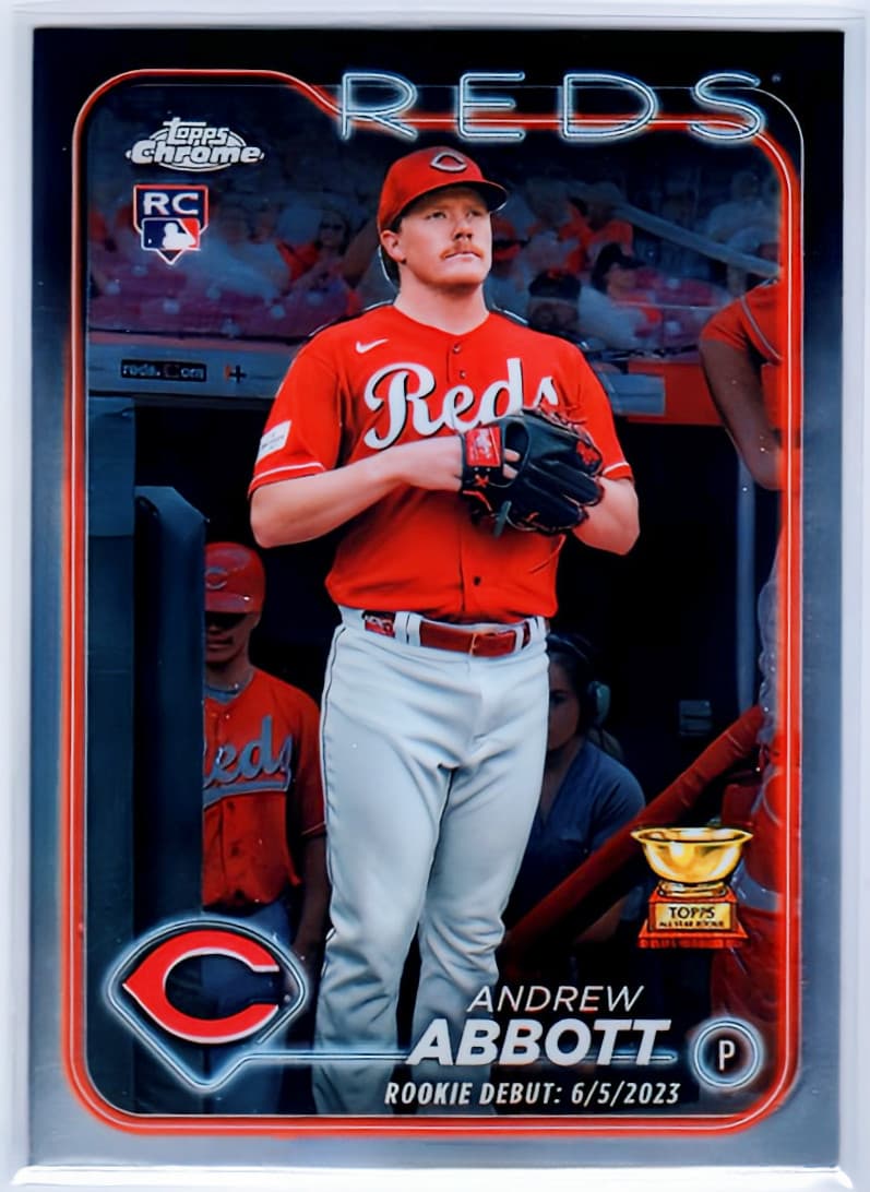 Andrew Abbott 2024 topps Topps Chrome Update