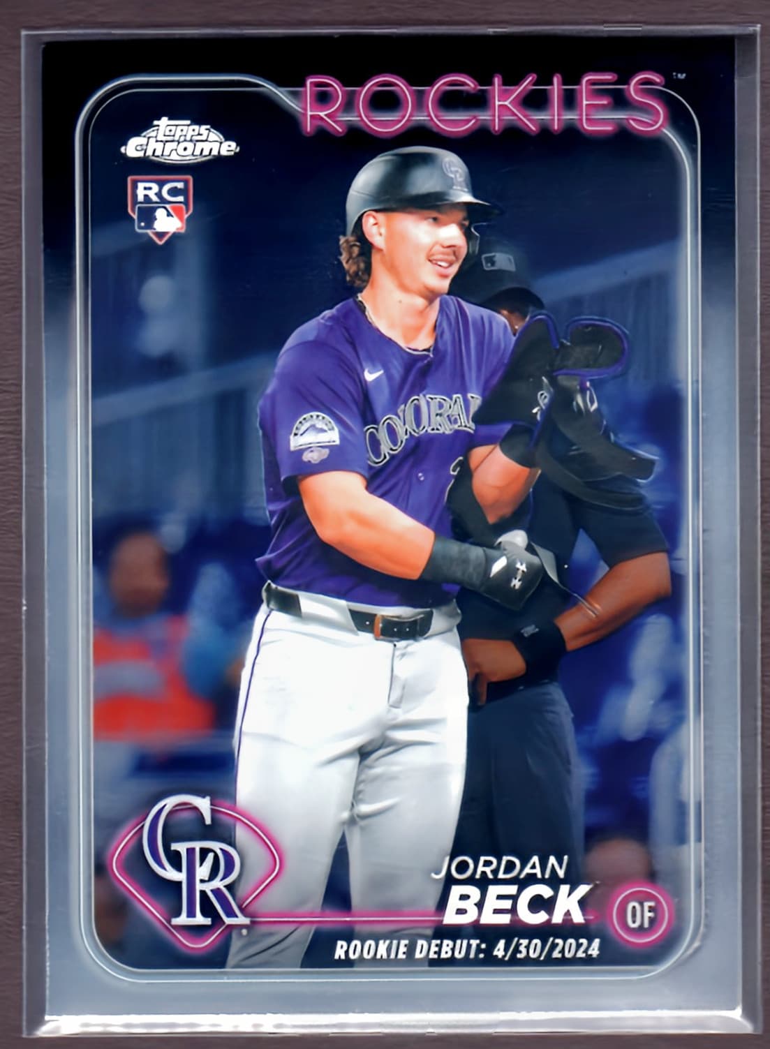 Jordan Beck 2024 topps Topps Chrome Update