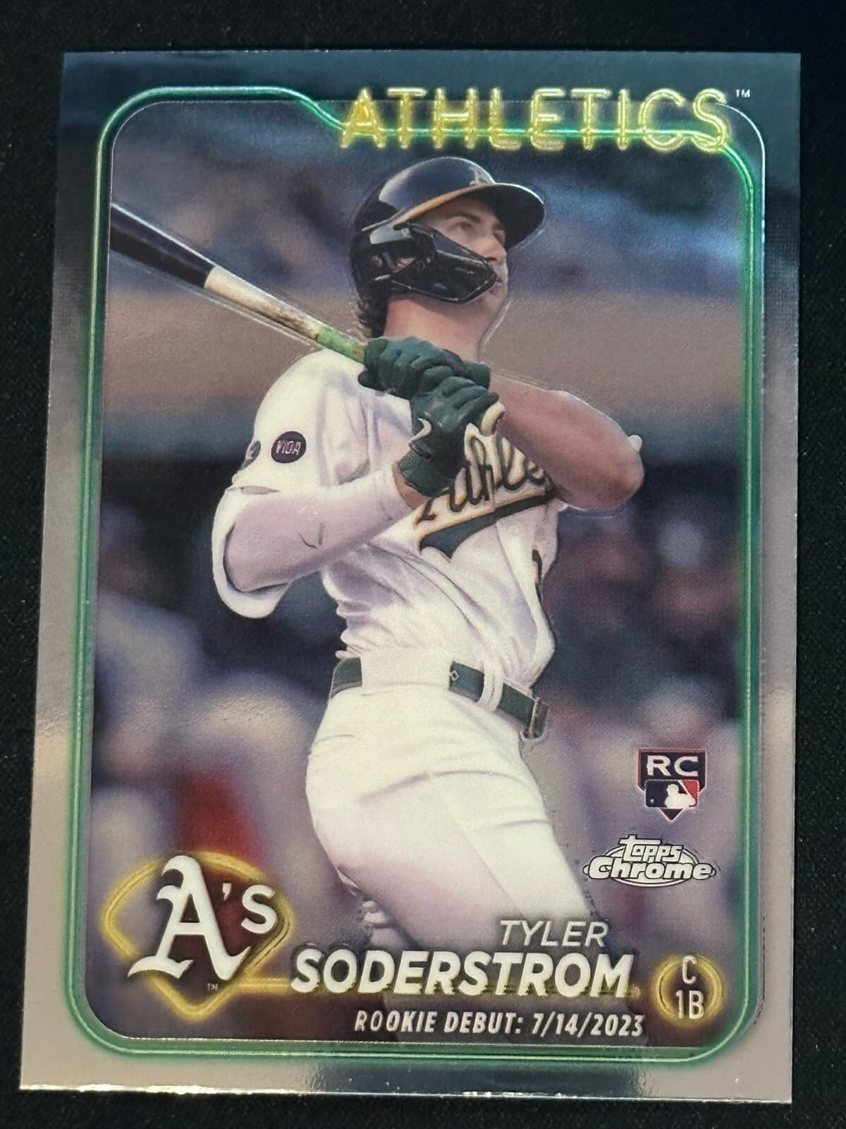 Tyler Soderstrom 2024 topps Topps Chrome Update