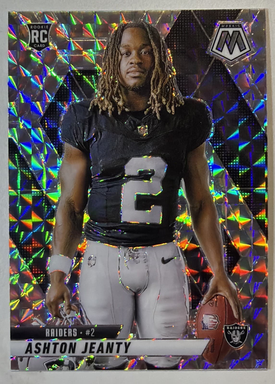 Ashton Jeanty 2025 panini Panini Mosaic