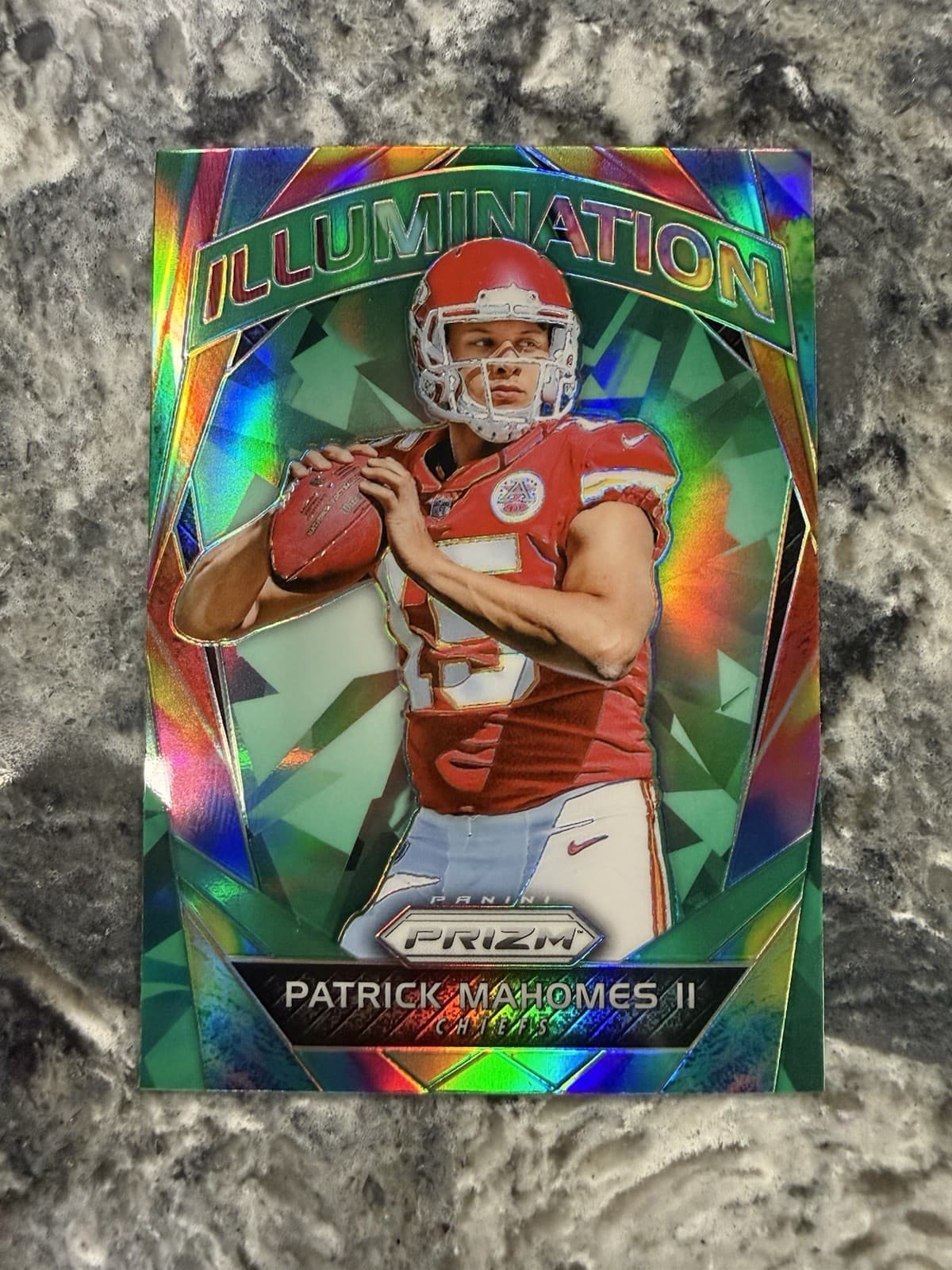 Patrick Mahomes II 2020 panini Donruss Optic