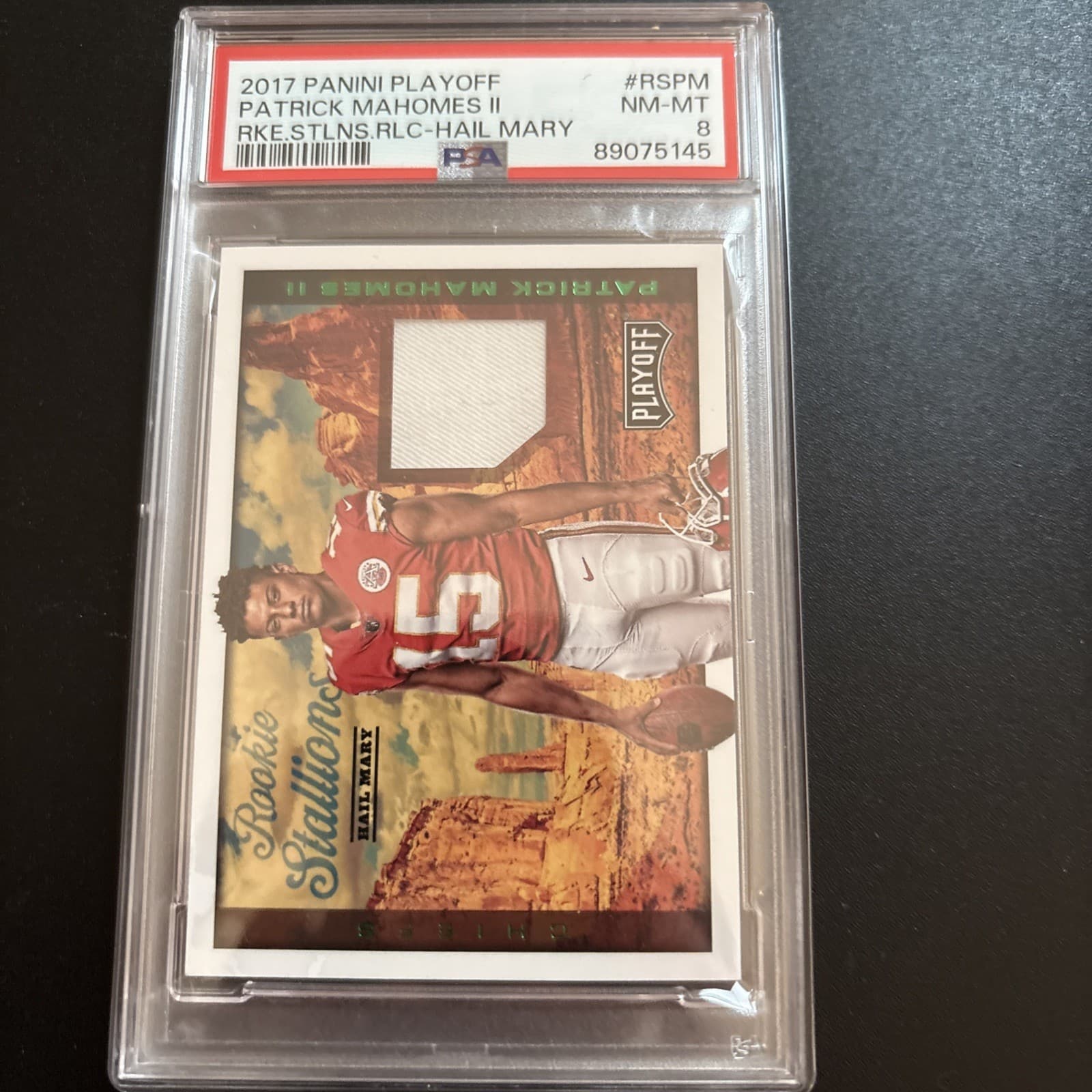 Patrick Mahomes II 2017 panini
