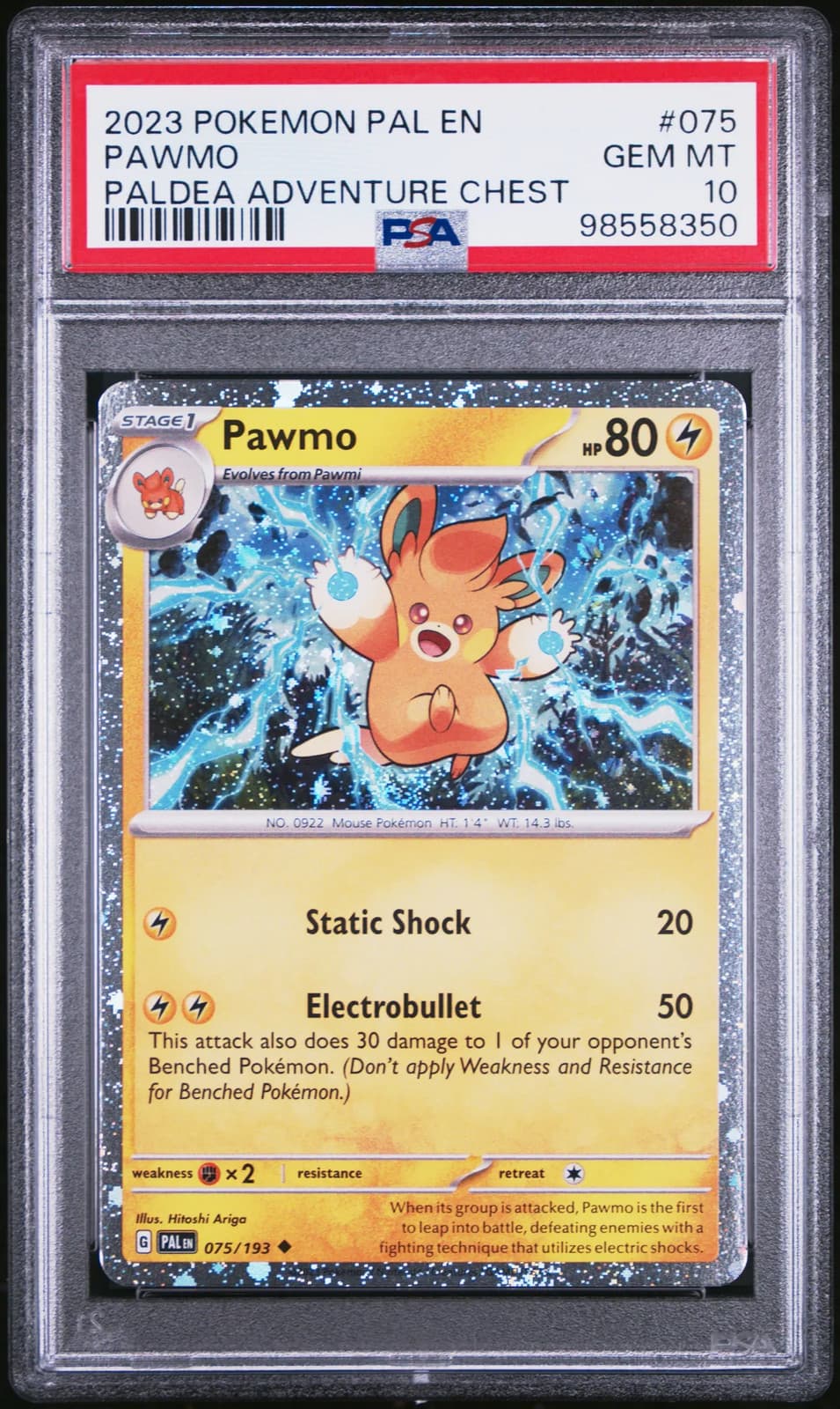 Pawmo trading card