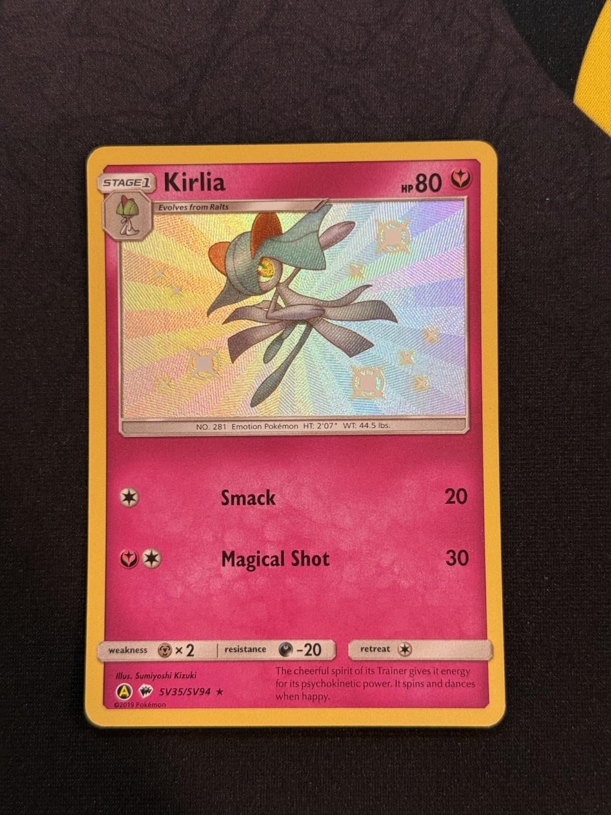 Kirlia 2019 Pokemon Hidden Fates