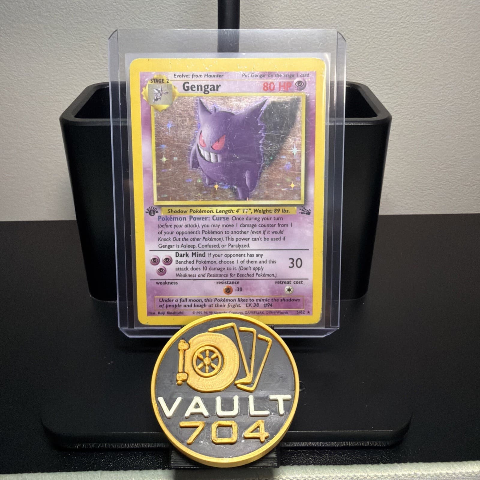 Gengar trading card