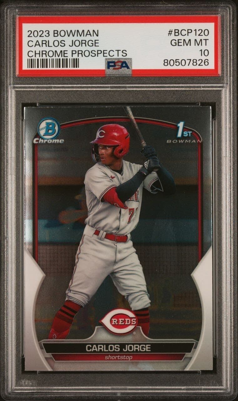 Carlos Jorge trading card