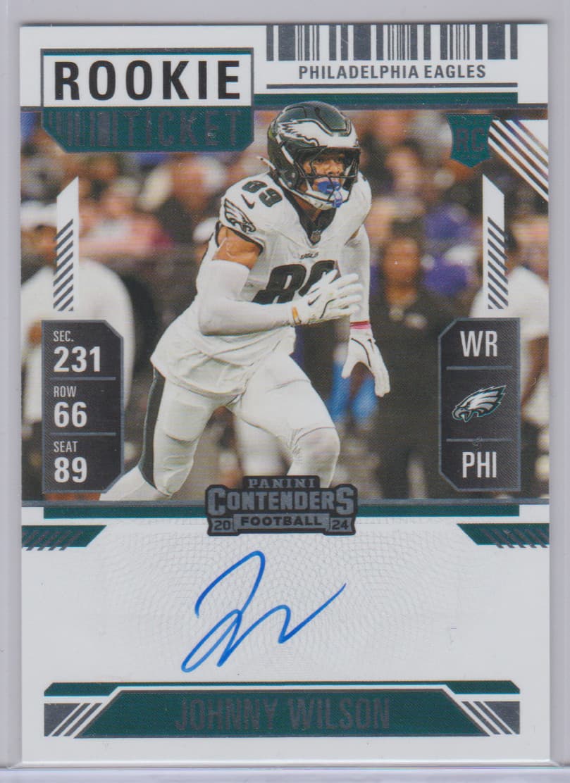Johnny Wilson trading card