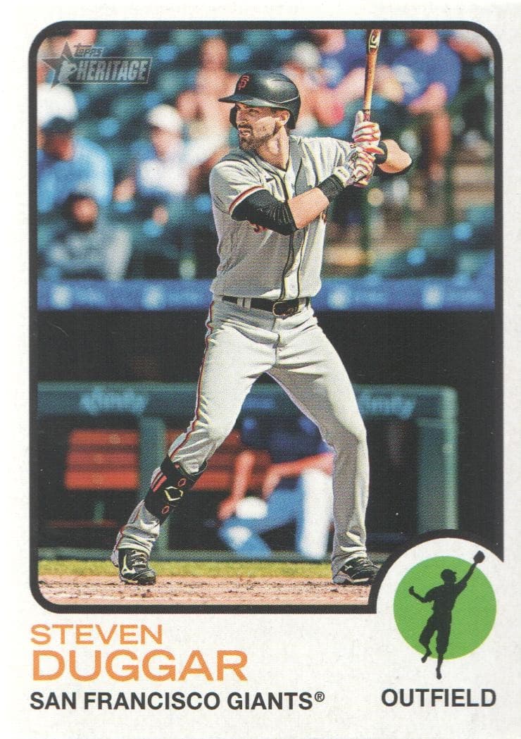 Steven Duggar trading card
