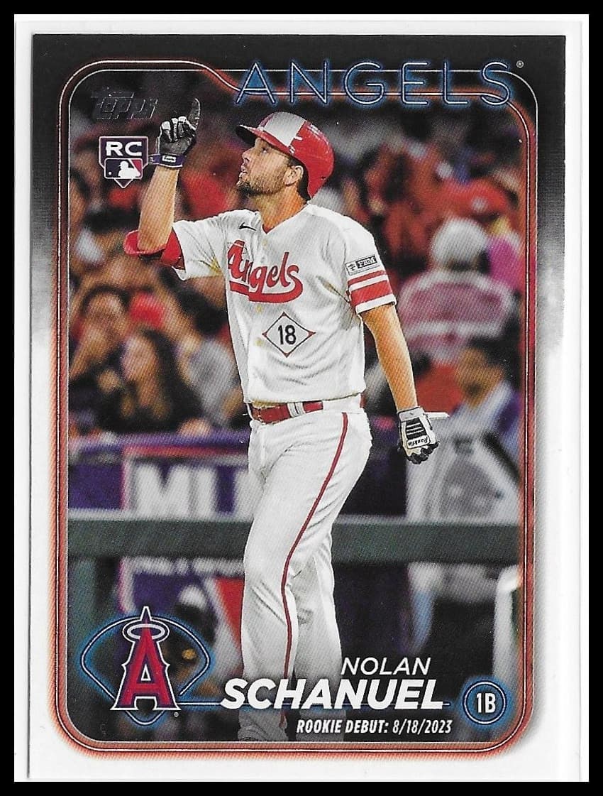 Nolan Schanuel 2024 topps Topps Update
