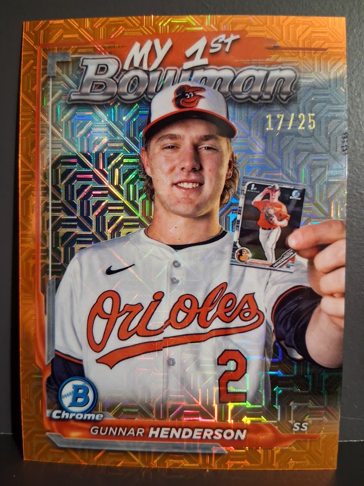 Gunnar Henderson 2024 bowman Bowman Chrome