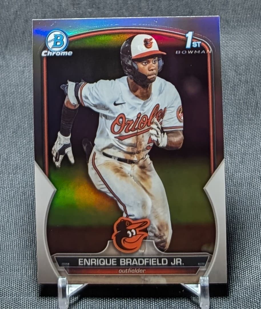 Enrique Bradfield Jr. trading card