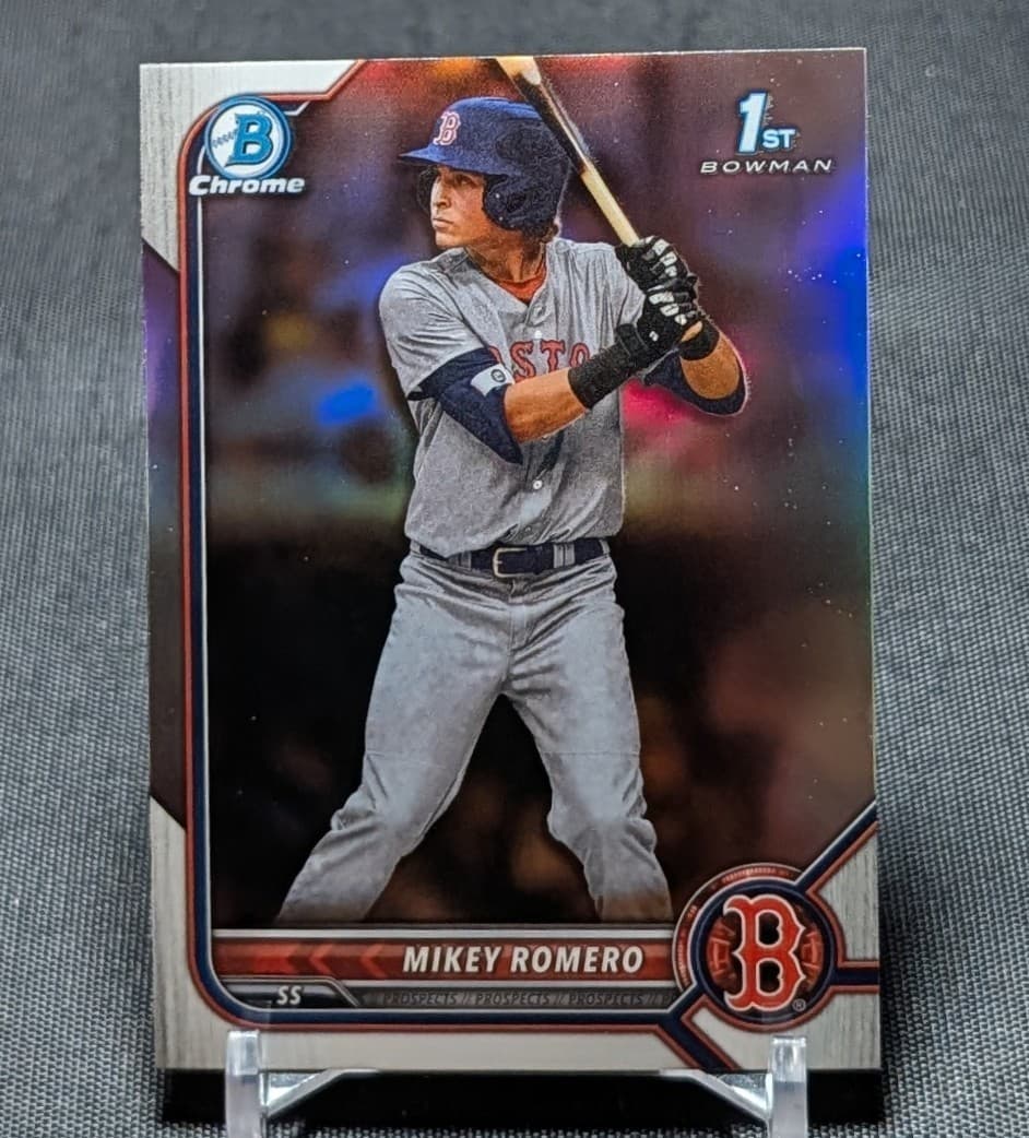 Mikey Romero trading card