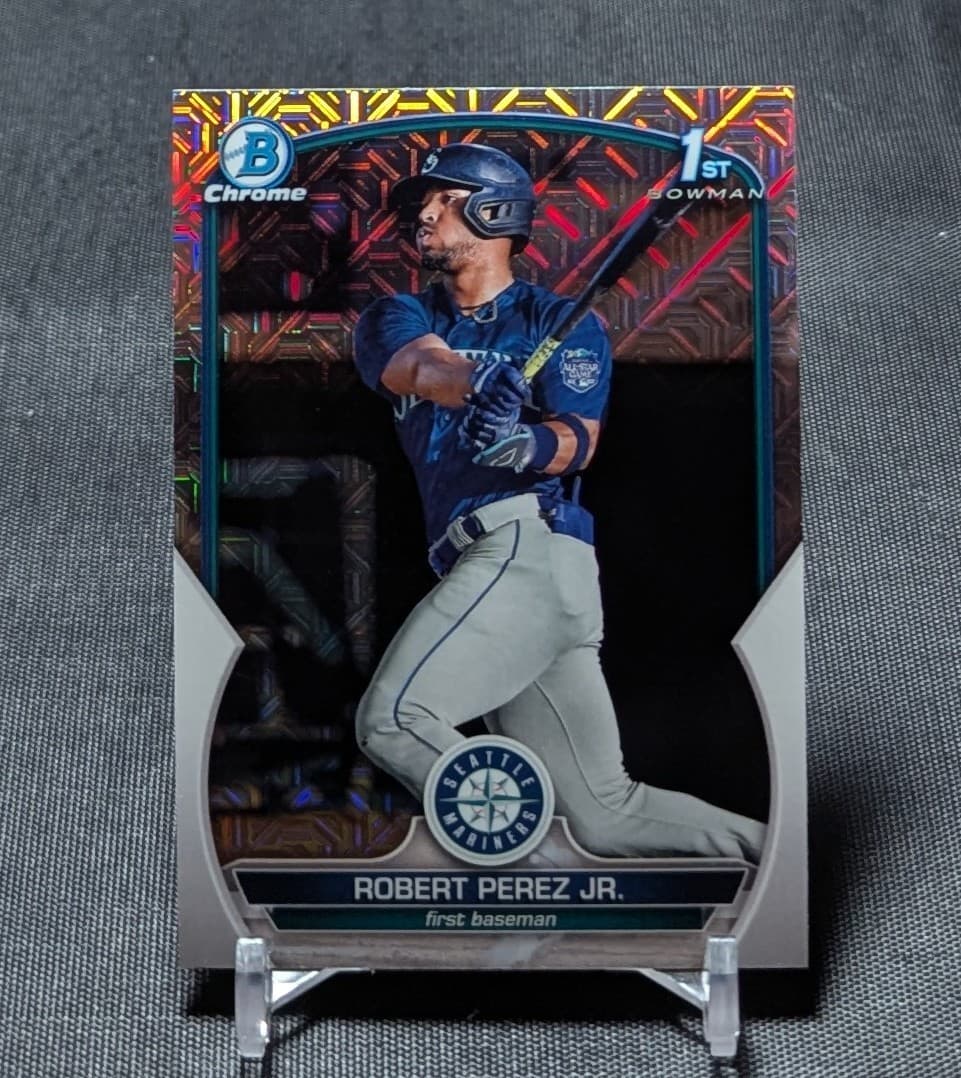 Robert Perez Jr. trading card