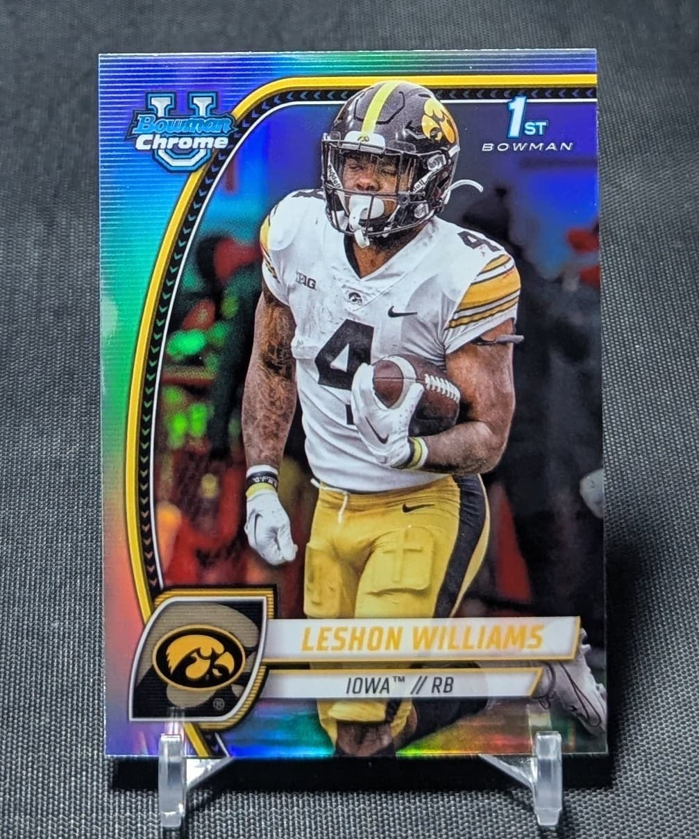 Leshon Williams trading card