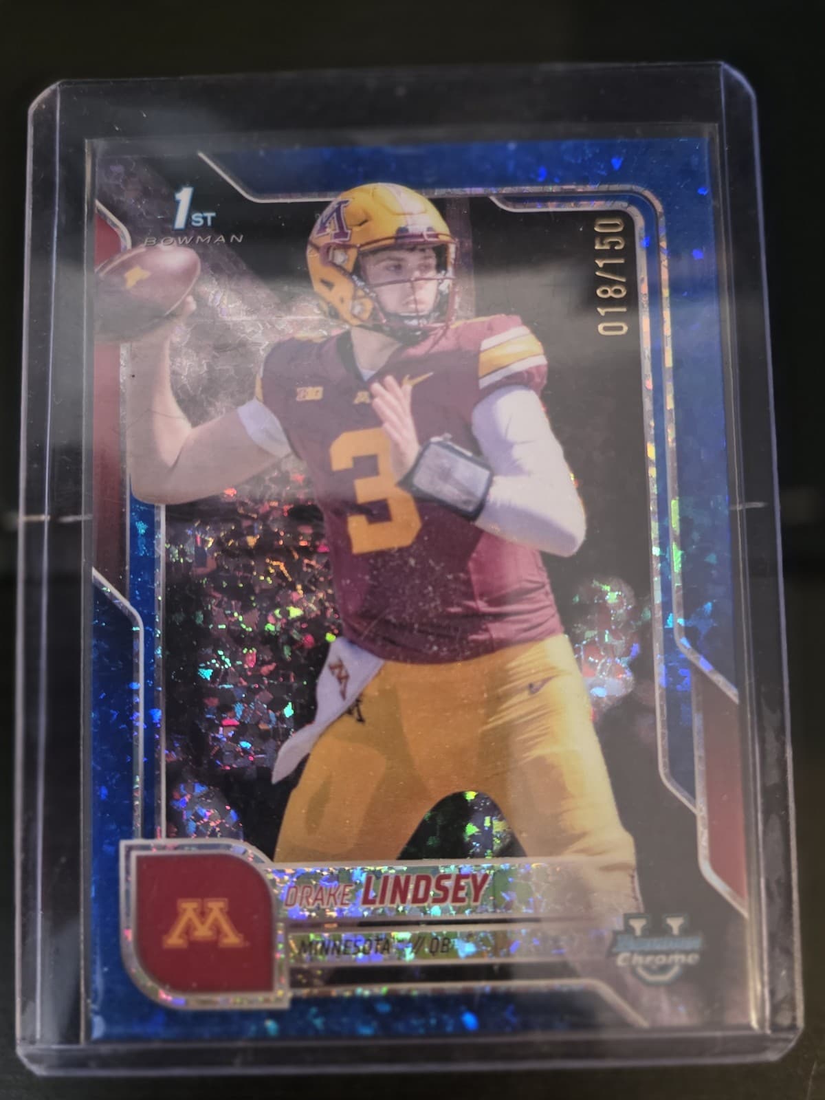 Drake Lindsey 2025 bowman Bowman University Chrome