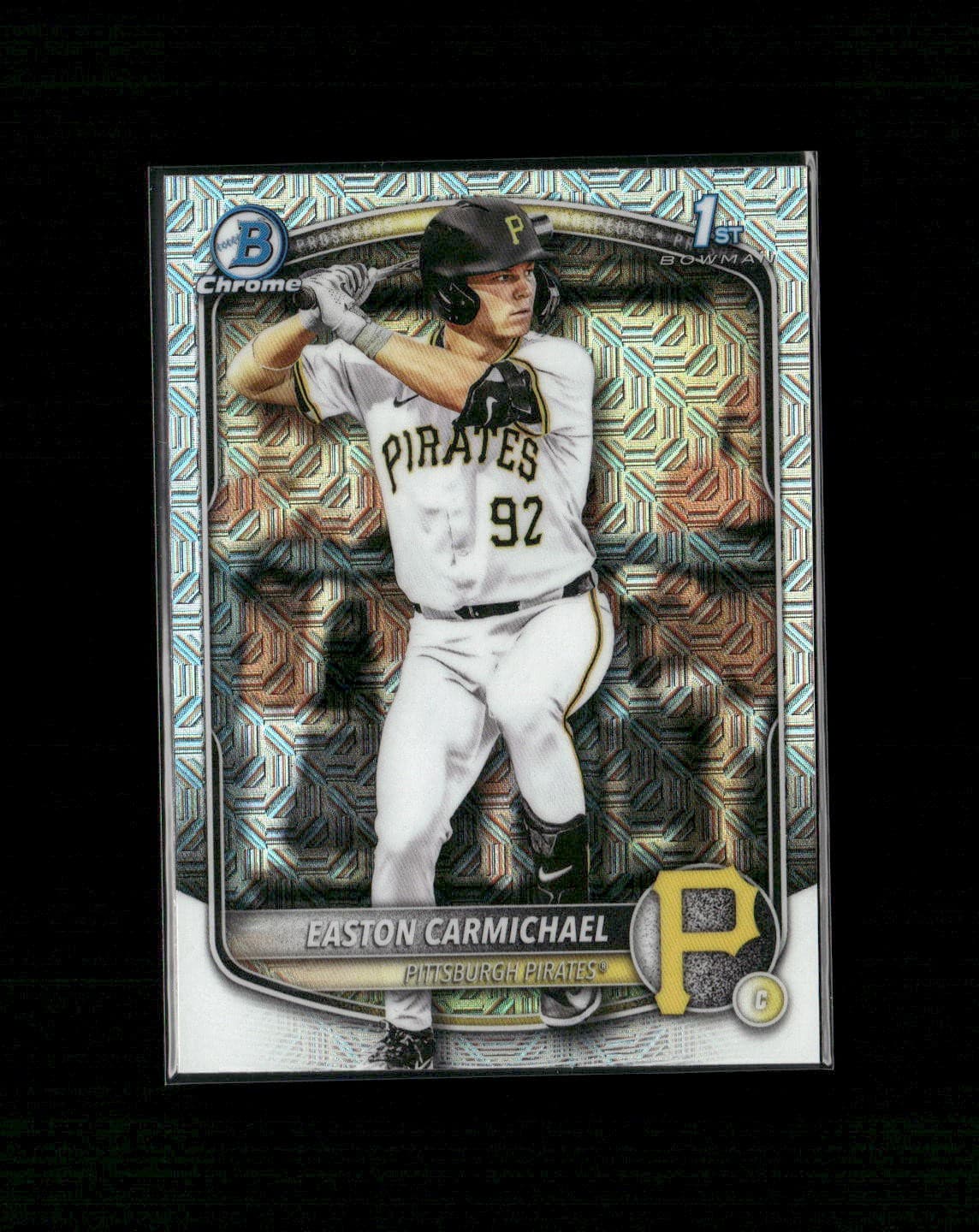 Easton Carmichael trading card