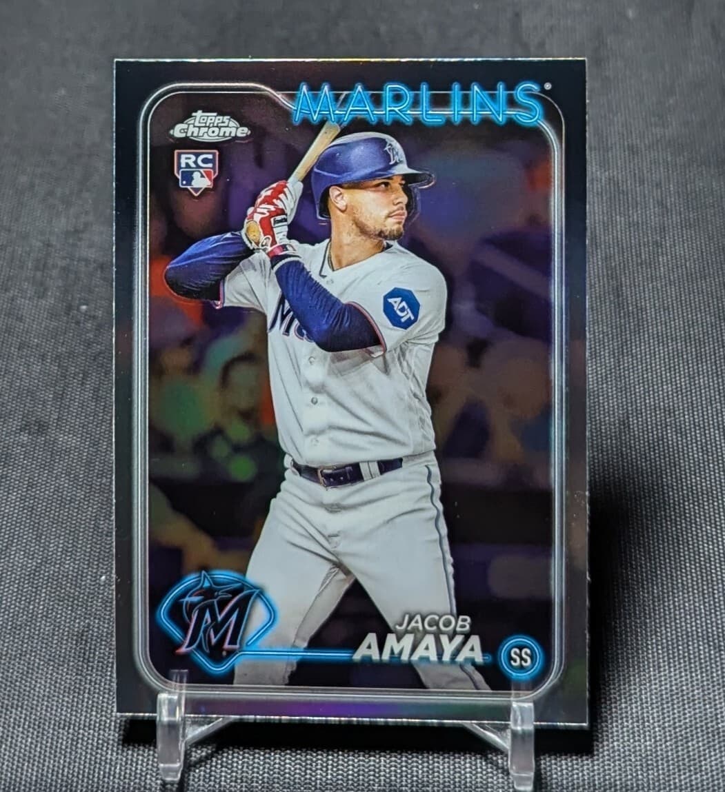 Jacob Amaya trading card