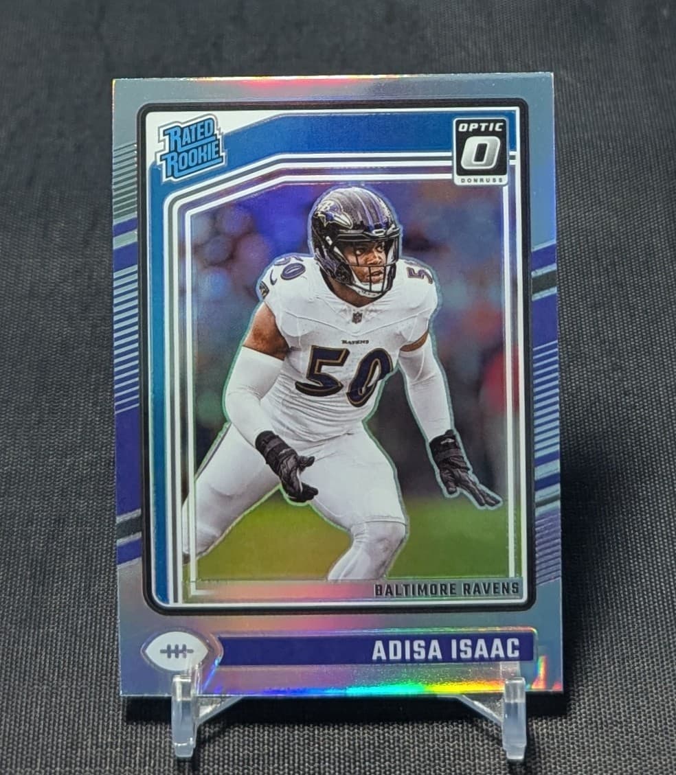 Adisa Isaac trading card