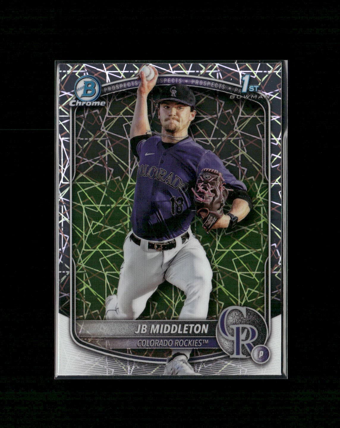 JB Middleton trading card