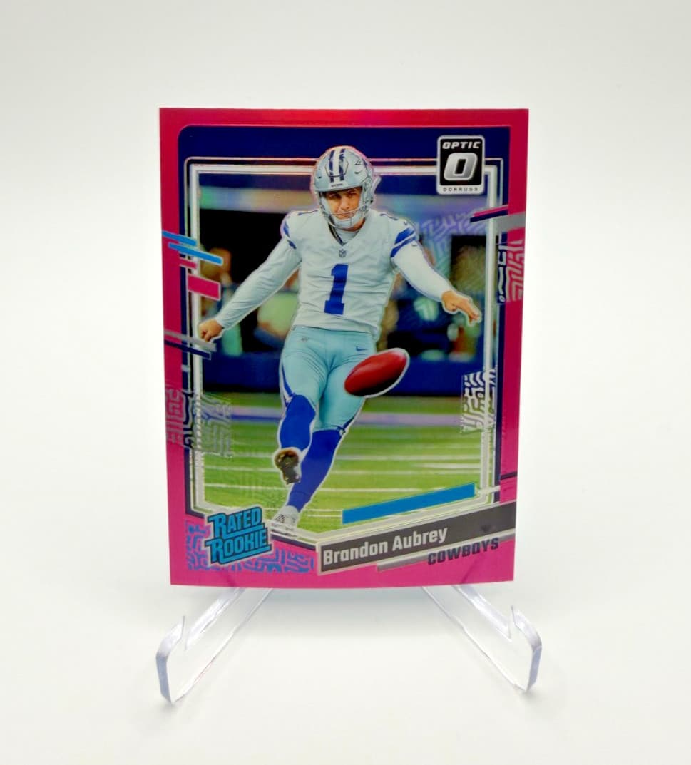 Brandon Aubrey trading card