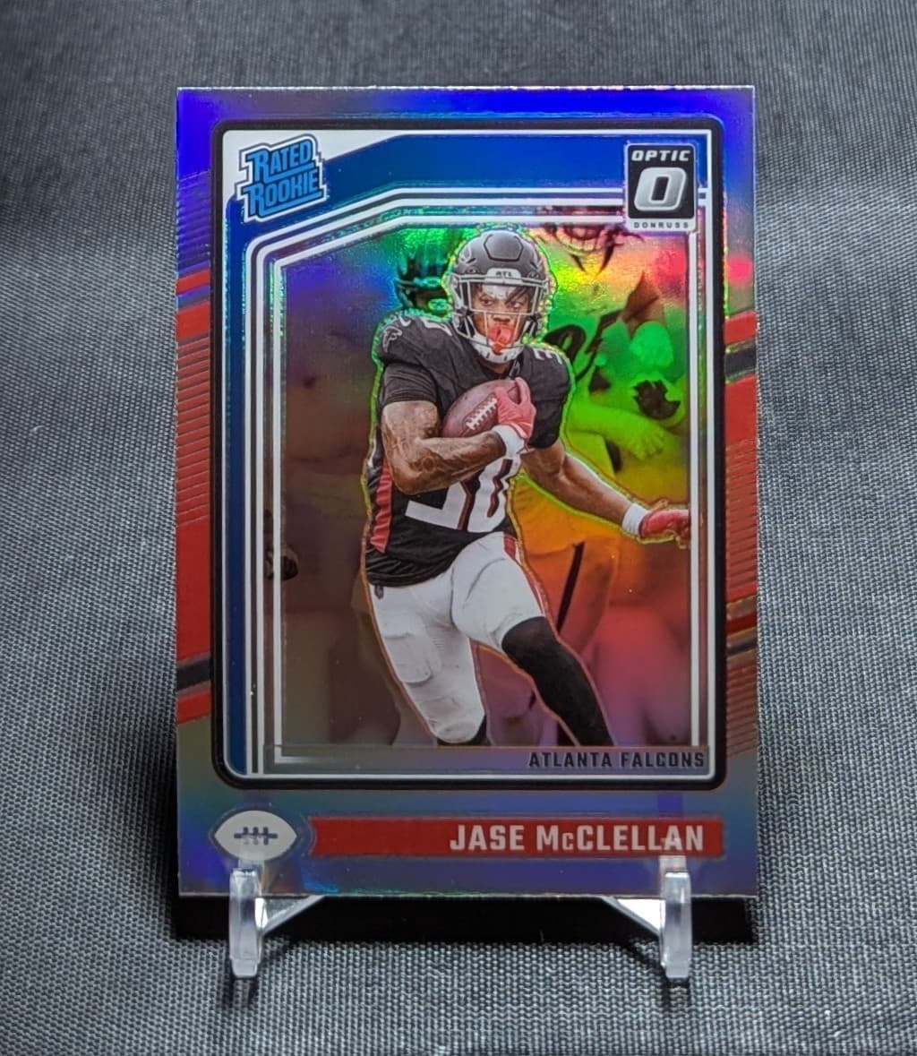 Jase McClellan trading card