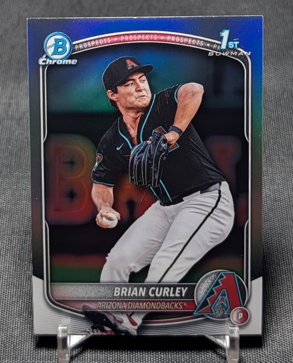Brian Curley trading card