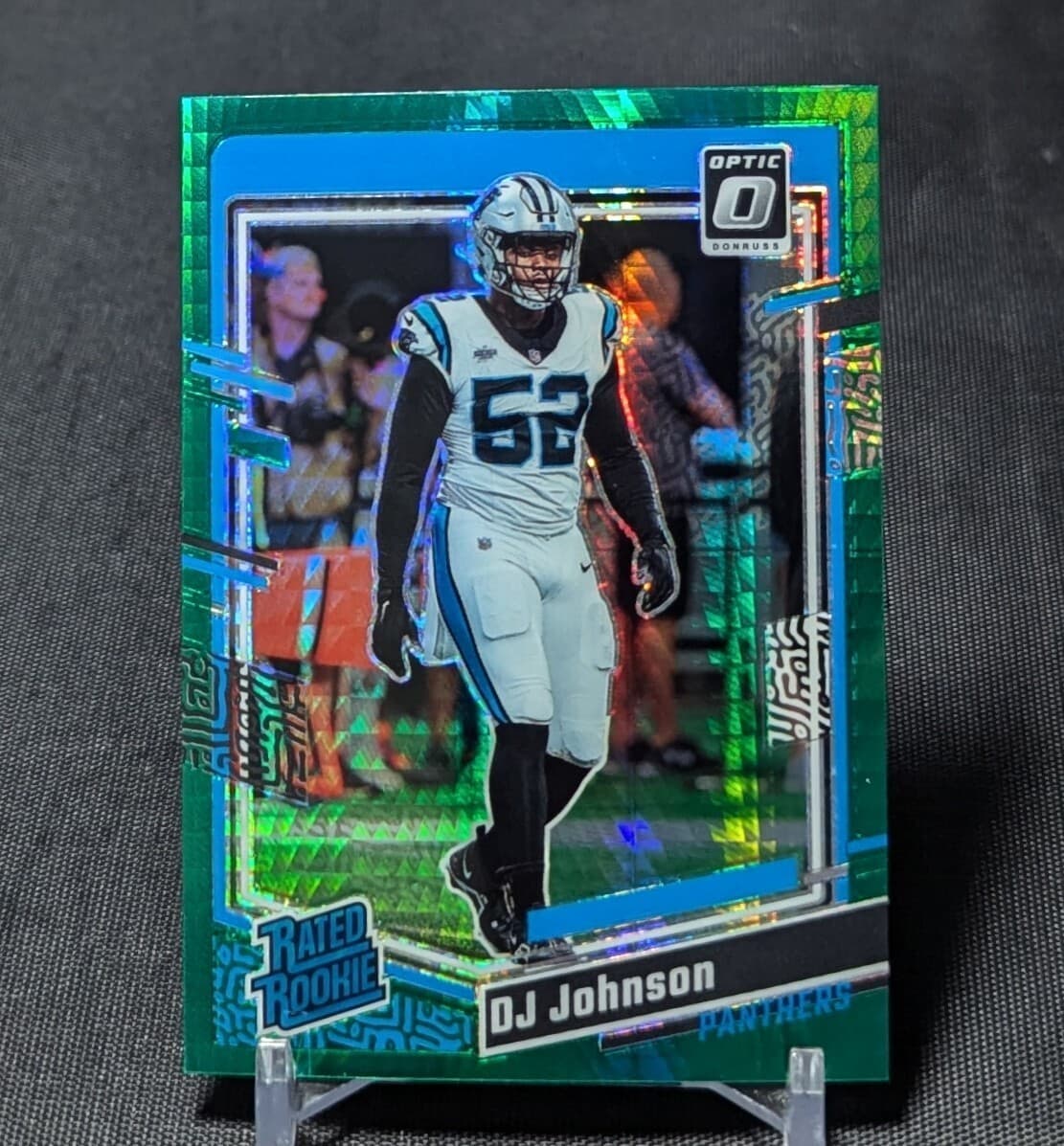 DJ Johnson trading card